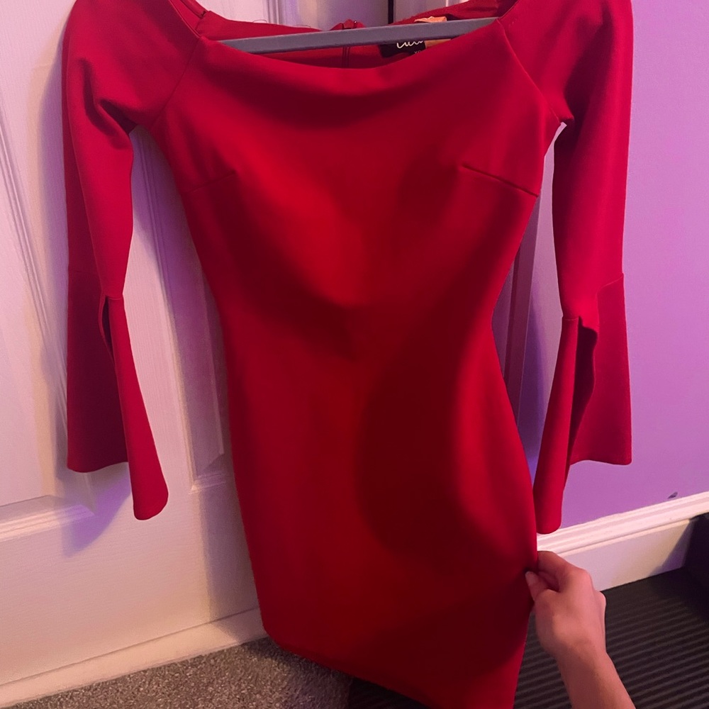 Red homecoming dress from lulus!
